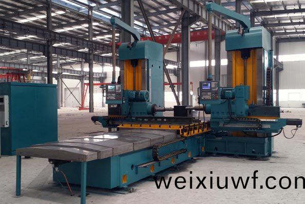 數控五軸(zhou)雙立柱(zhu)鏜牀